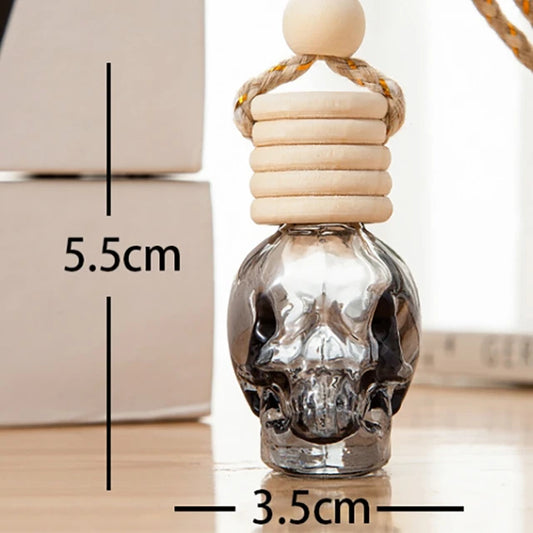 Gradual skull perfume bottle